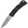 Gerber 6009 L.S.T. Lockback Folding Pocket Drop Point Blade Knife With Stainless Black Lightweight Handles
