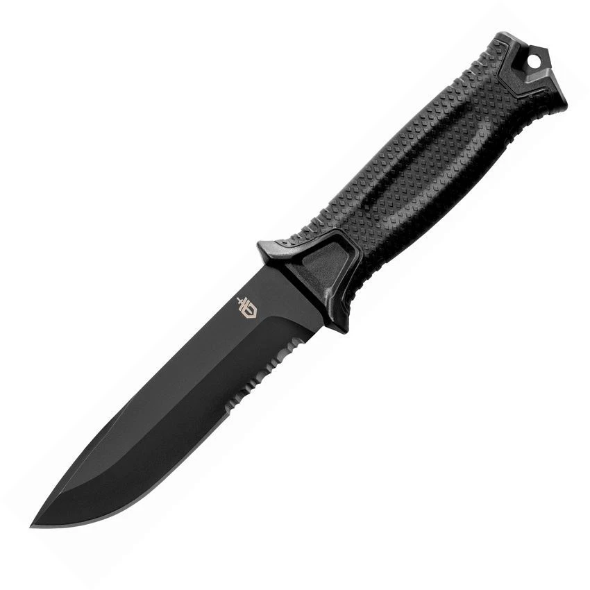 Gerber 1060 Strongarm Fixed Drop Blade Knife With Black Glass Filled Nylon Handle 3 Gerber 1060 Strongarm Fixed Drop Blade Knife With Black Glass Filled Nylon Handle