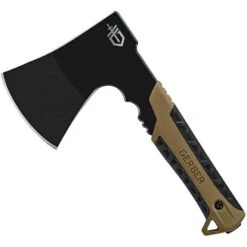 Gerber 3484 Pack Hatchet Stainless Axe With Brown FRN Handle