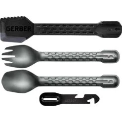 Gerber 3463 ComplEAT Black Tool With Four Function Multi-tool