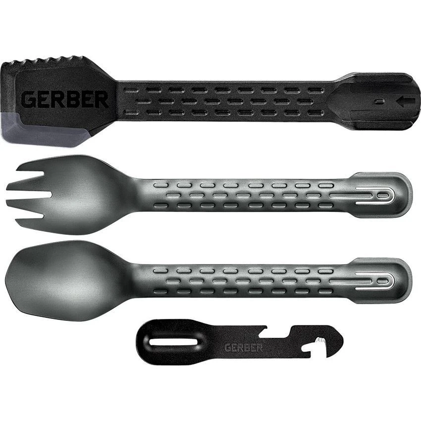 Gerber 3463 ComplEAT Black Tool With Four Function Multi-tool 3 Gerber 3463 ComplEAT Black Tool With Four Function Multi-tool