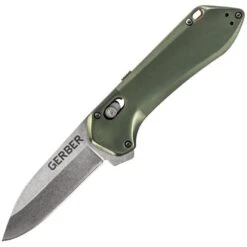 Gerber 1526 Highbrow Pivot Lock Assisted Opening Green