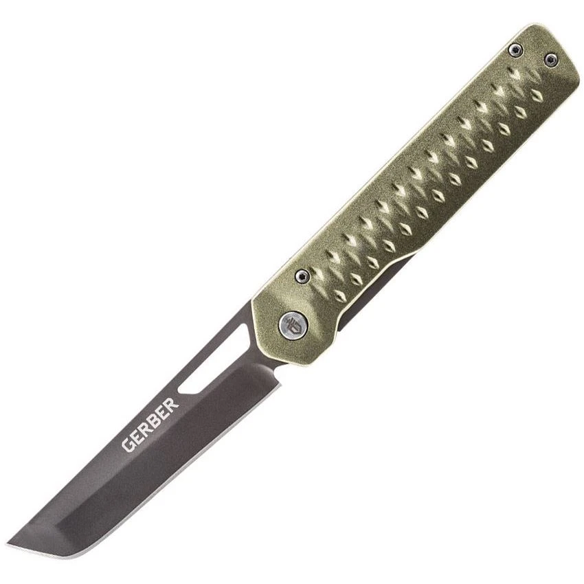 Gerber 1690 Ayako Framelock Knife Green 3 Gerber 1690 Ayako Framelock Knife Green